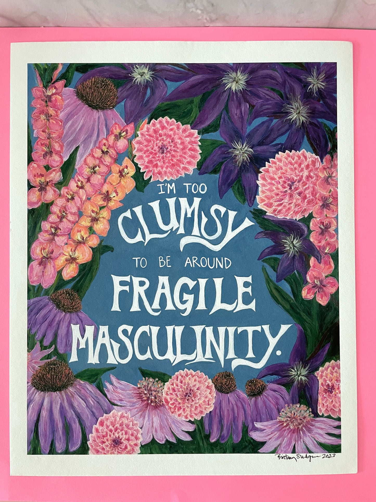 Fragile Masculinity 8"x10" Archival Giclee Print