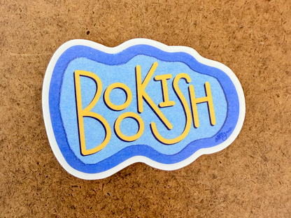 Bookish Vinyl Sticker