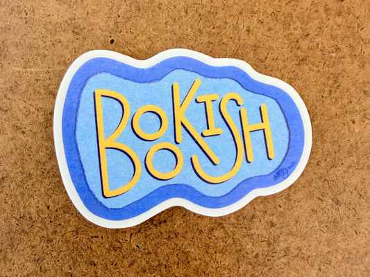 Bookish Vinyl Sticker
