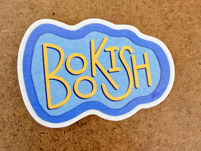 Bookish Vinyl Sticker
