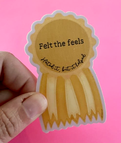 Realistic Achievement Ribbon Stickers