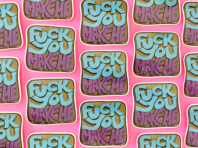 Fuck You; Make Me Sticker