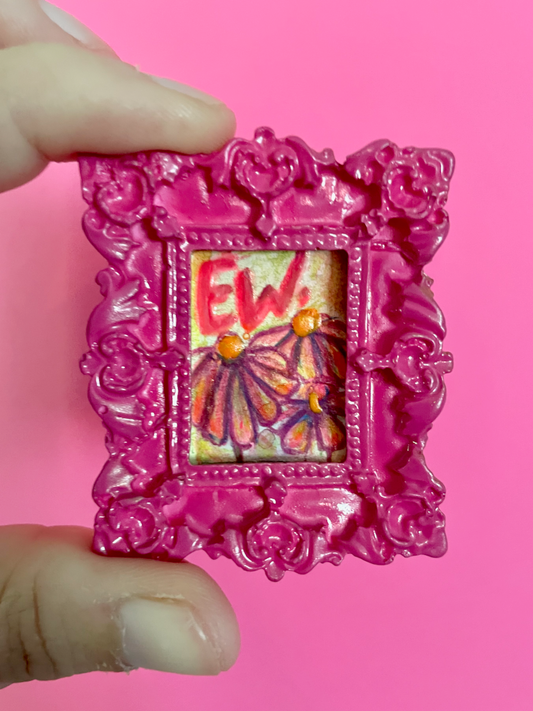 Ew Original Painting Magnet