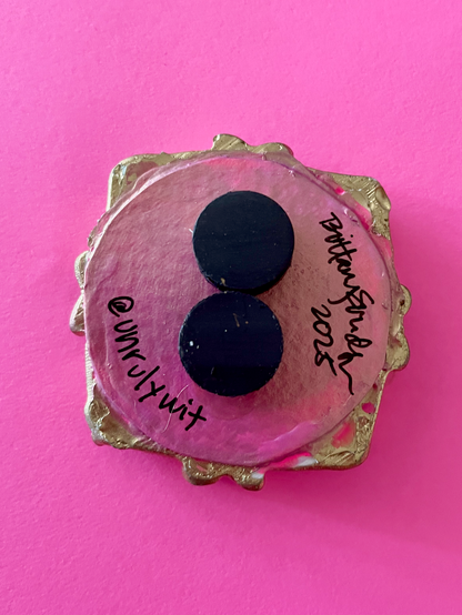 Fuck Off Original Painting Magnet