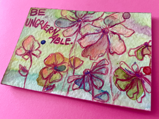 Be Ungovernable Original Painting